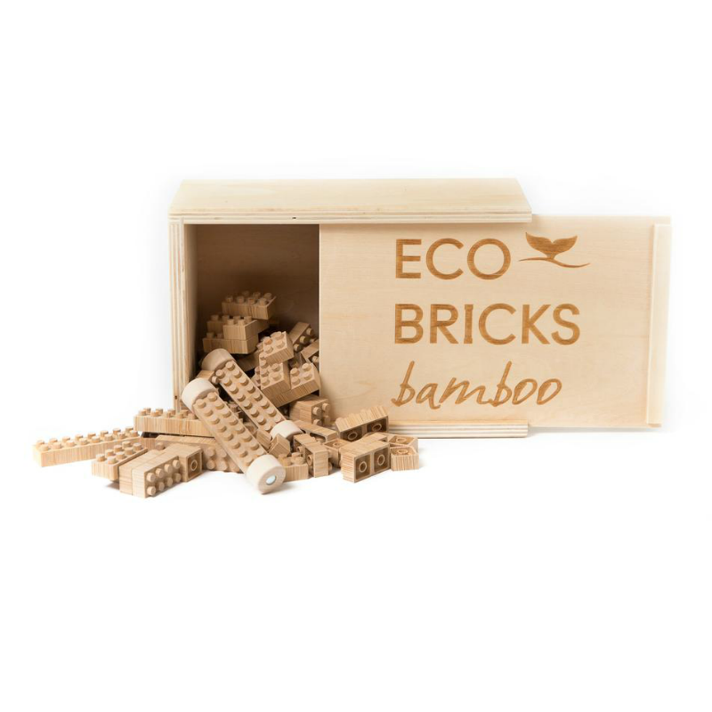Eco Bamboo Bricks 45 Piece Set