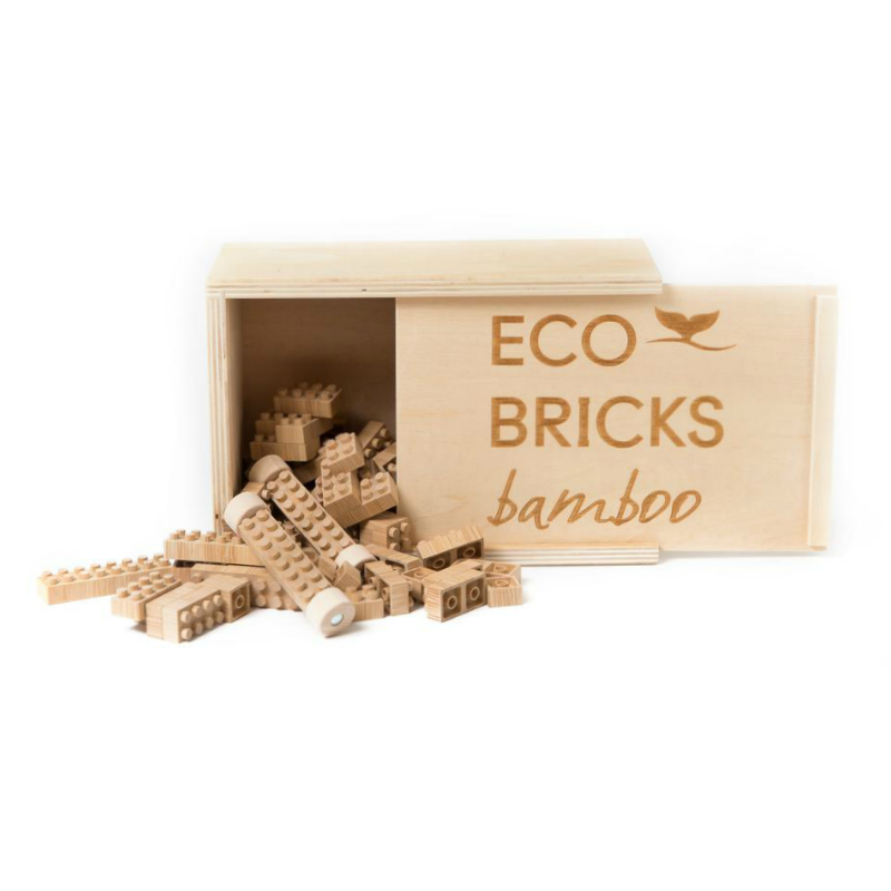 Eco Bamboo Bricks 90 Piece Set