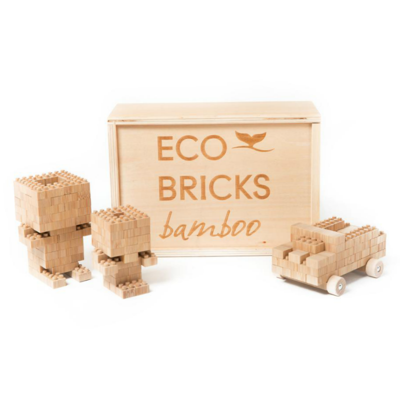 Eco Bamboo Bricks 90 Piece Set